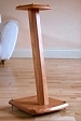 Hardwood support in natural cherry